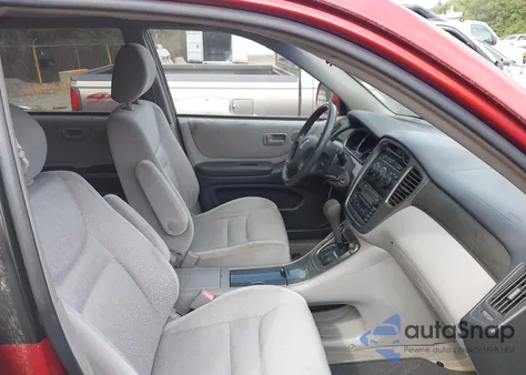 2003 Toyota Highlander V6 z USA, uszkodzony, nr VIN JTEGF21AX30114443